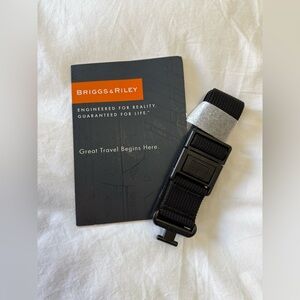Briggs & Riley | Black Nylon Luggage Strap Suitcase Travel Belt